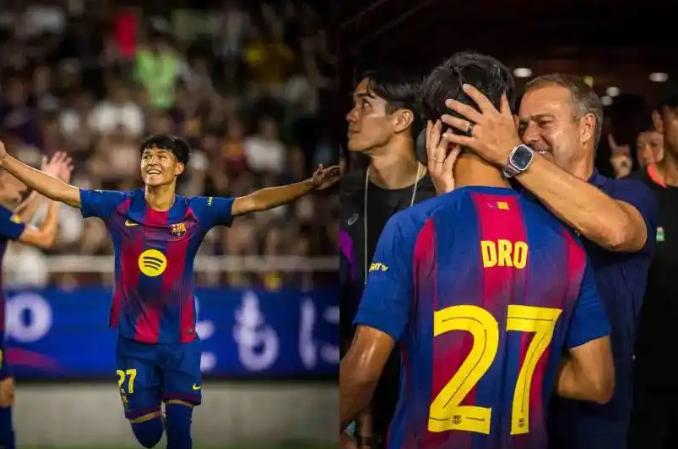 九游官方网站-18岁天才解约离队！巴萨遇沉重打击，弗里克公开惋惜，大巴黎捡漏|巴塞罗那|德罗|拉玛西亚|梅西|曼城_新浪体育_新浪新闻